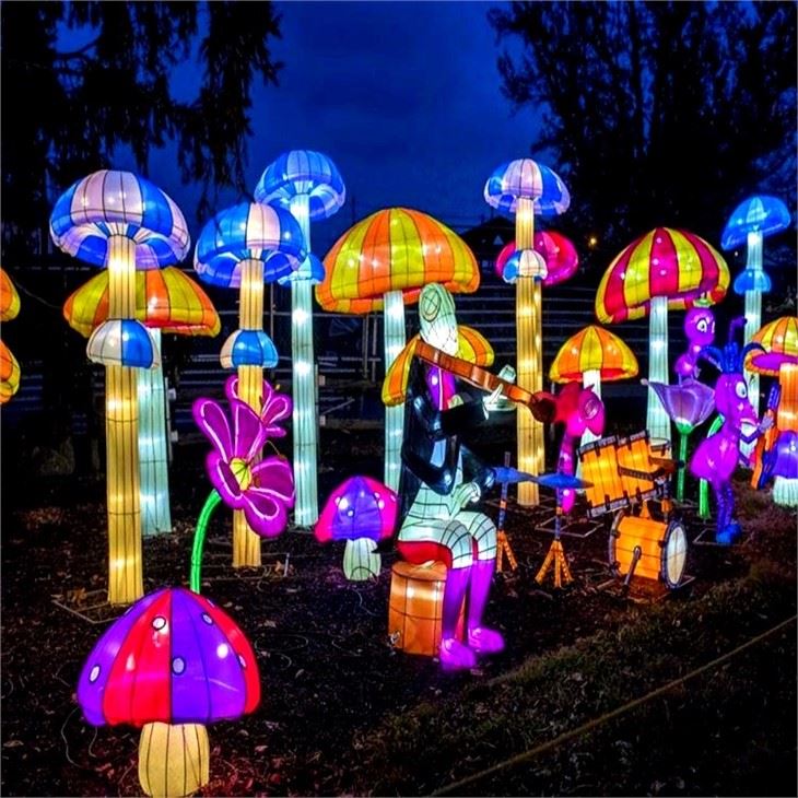Attractive Theme Park Chinese Style Led Festival Lantern Decoration Attractive Theme Park Chinese Style Led Festival Lantern Decoration